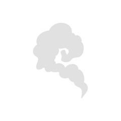 Cartoon smoke cloud