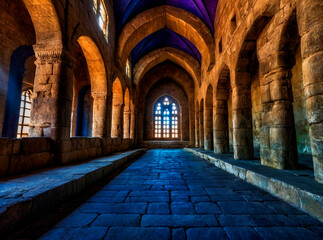 Fototapeta premium interior of a cathedral 