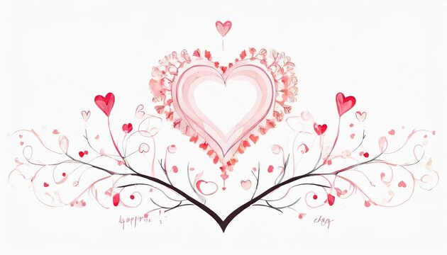 Generated image of valentine card