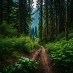 Fototapeta premium path in the forest