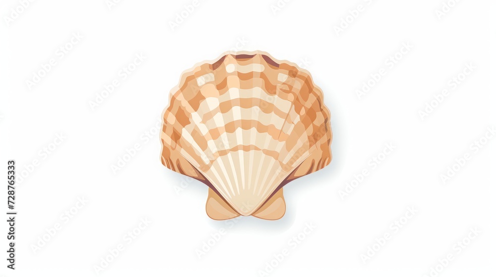 Sticker sea shell.