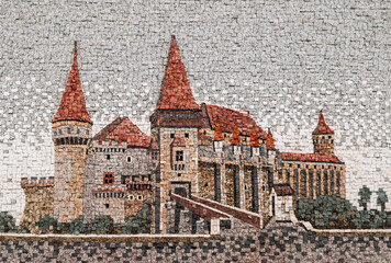 Hunedoara Castle, also known a Corvin Castle or Hunyadi Castle, is a Gothic-Renaissance castle in Hunedoara, Romania. One of the largest castles in Europe. © Kozma
