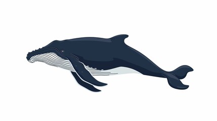 Obraz premium Blue whale.