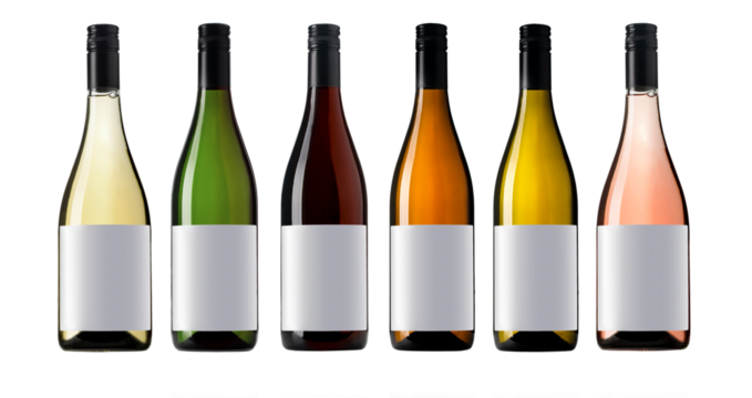 wine bottles