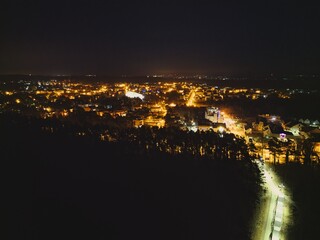 night city view