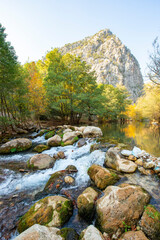 Yazili Canyon ( Yazili Kanyon )  is in the Sutculer, Isparta,with its lakes and the picturesque views of the area, and also the rich variety of flora and fauna.