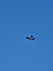 airplane in the sky