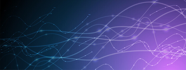 Abstract data background. Futuristic technology style. Elegant digital  background for business cyber presentations.
