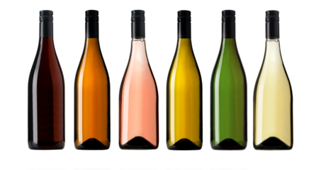 Set of diffrent bottles