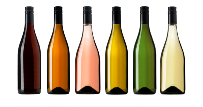 Set of diffrent bottles