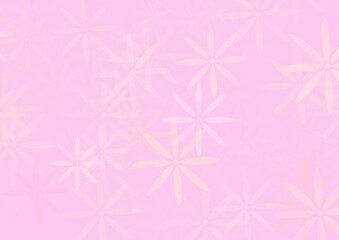 Pink Floral Flower Background Wallpaper Bloom Illustration Graphic Art Backgrounds Wallpaper