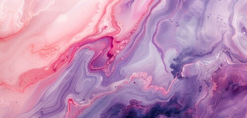 Pink And Purple Marble Abstract Background Wallpaper