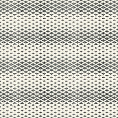 Monochrome Optical Stripe In Mottled Effect Textured Pattern