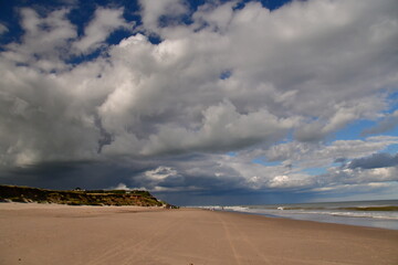 Clouds in Curracloe Beach, Coolrainey, Curracloe, County Wexford, Ireland
