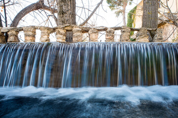 Pure water fountains in Letur, Albacete, Spain - 728793341