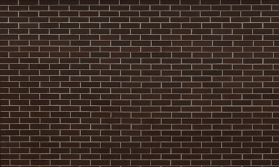 Modern Brown Brick Wall Background