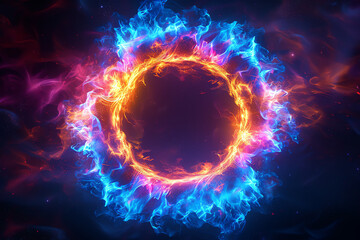 Fototapeta premium universe eye oncept, AI generated