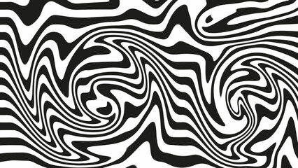 Fototapeta premium Zebra textile black and white background wallpaper pattern. Abstract background black and white line pattern shapes