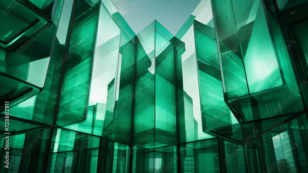 Canvas Prints modern business architecture