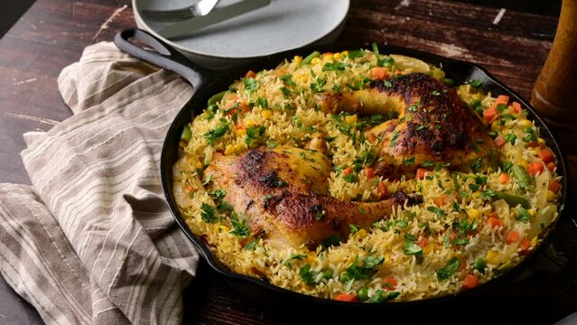 one pot chicken and rice 
