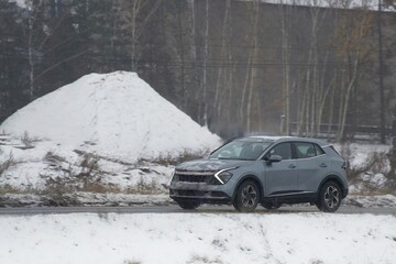 Driving a luxury SUV on a snowy highway: a thrilling and rewarding experience. Tips and tricks for...