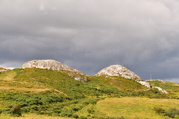View from Bray head, Bray, County Wicklow, Ireland