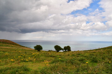 View from Bray head, Bray, County Wicklow, Ireland