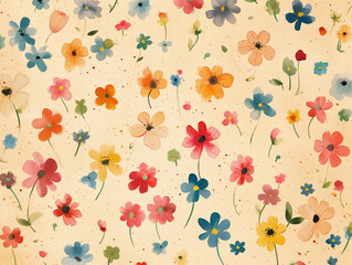 Cute flowers background