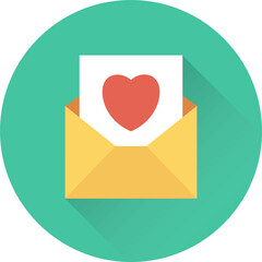 Love Letter Vector Icon