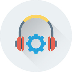 Sound Settings Vector Icon