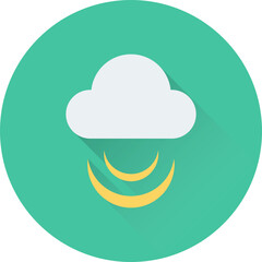Cloud Signals Vector Icon