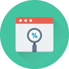 Find discount Vector Icon
