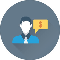 Consultant Vector icon