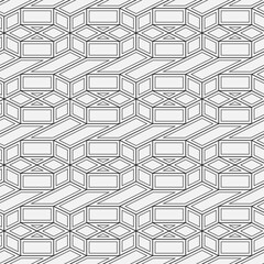 Abstract geometric seamless pattern.