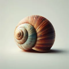 Poster snail on white background © Deanmon