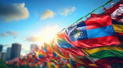 Celebrating Pan American unity: a tribute to diversity, cooperation, and shared heritage on Pan American Day, interconnect cultures, history, and progress of the Americas