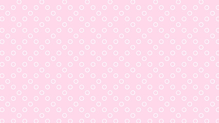 Pink abstract background with white dots