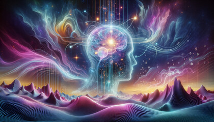Quantum Decoherence: Vibrant Mindscapes of Digital Wellness
