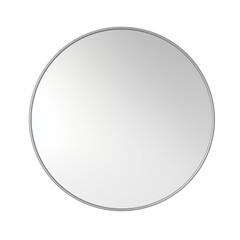 Mirror. Scandinavian modern minimalist style. Transparent background, isolated image.
