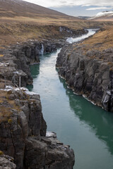 River Jokulsa and the nature, East Iceland