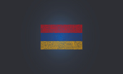 IT-Flagge von Armenien