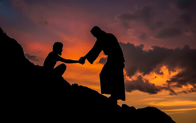  Jesus Cristo, mãos amigas, tenha cuidado com o conceito religioso