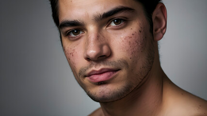 Battling Scars: A Man's Journey to Confidence Beyond Acne Marks