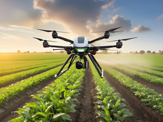 Precision Farming: Aerial Perspectives in Modern Drone Agriculture