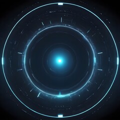 Abstract, modern, circular space, futuristic round background graphic technology futuristic circular backdrop in the background