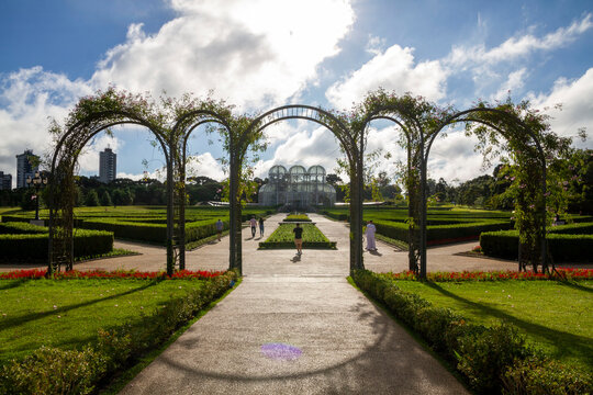 The Curitiba Botanical Garden, or Francisca Richbieter Botanical Garden, is one of the main tourist attractions in the city of Curitiba, capital of the Brazilian state of Paran&aacute;.