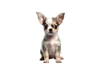 Chihuahua puppy on transparent background png