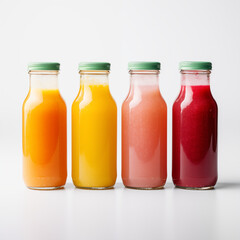Assorted Juice Bottles