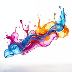 Abstract Liquid Colors 