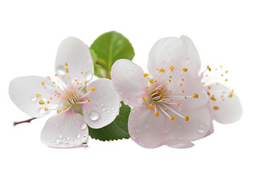 Primerose Spring Flower on Transparent Background